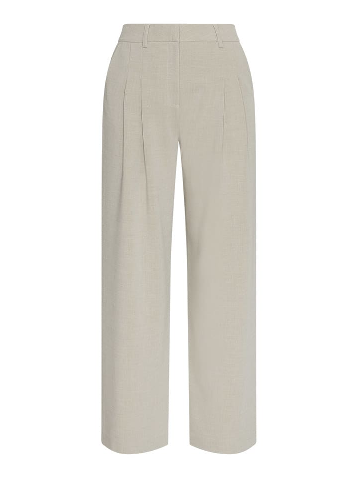 

MOSS COPENHAGEN Брюки Marlene "Mirabelle Michelle" бежевого цвета