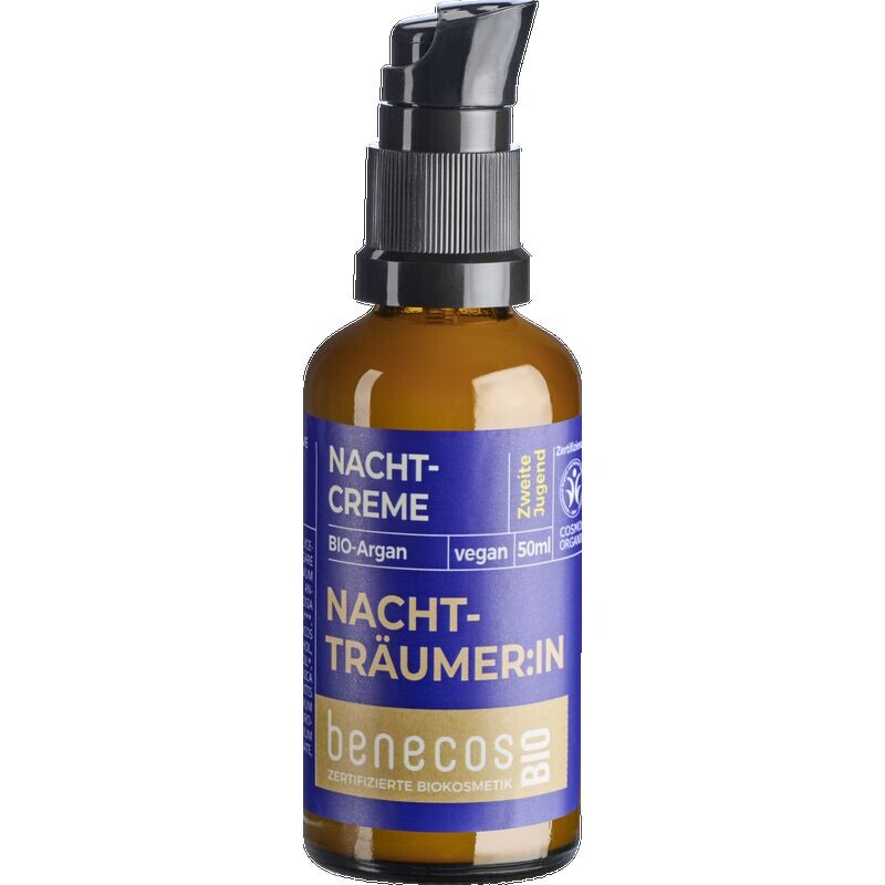 

ORGANIC Ночной крем с арганой NIGHT DREAMERS:IN benecos, 50 ml