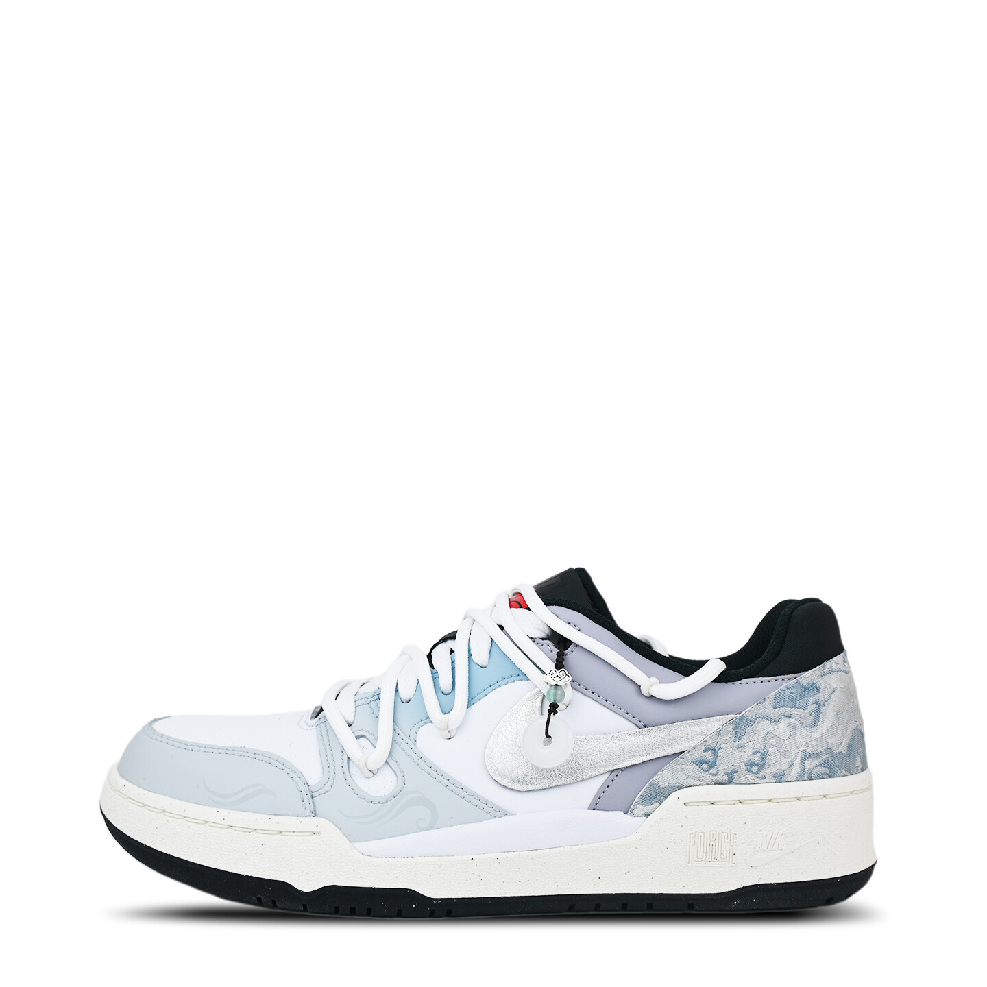 

Мужские кроссовки для скейтбординга Full Force Low-Top белого, серого и синего цвета Nike, белый/серый/синий