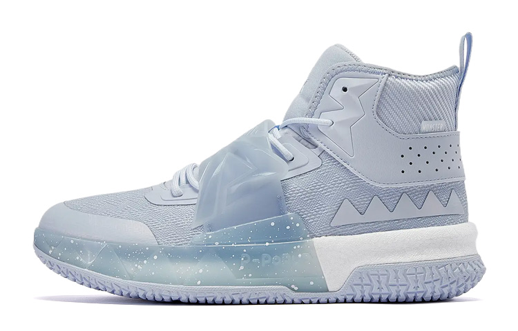 

Кроссовки баскетбольные Beast Series High-Top мужские лунно-голубые PEAK