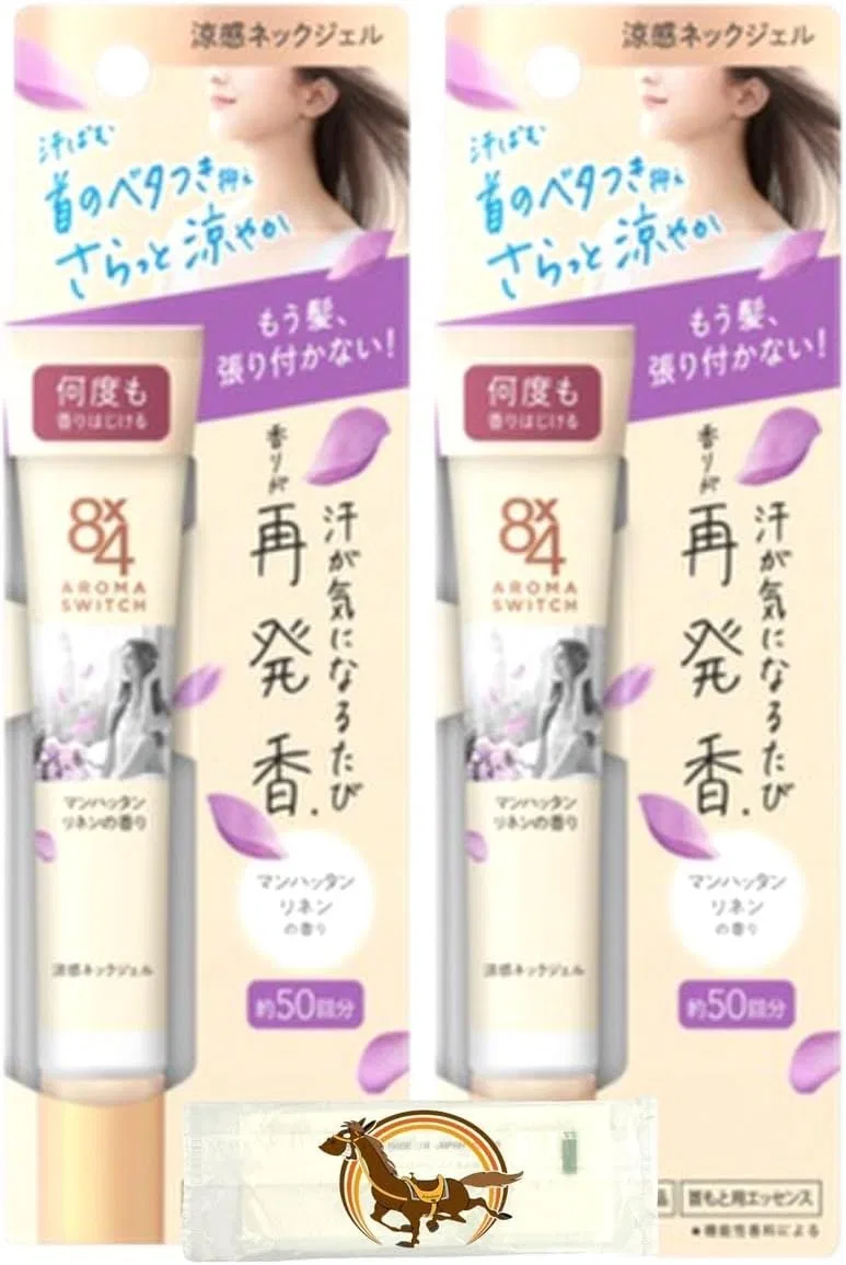 Гель для шеи охлаждающий 8x4 Aroma Switch Cool Neck Gel, набор из 2 шт, 20 г, аромат Manhattan Linen