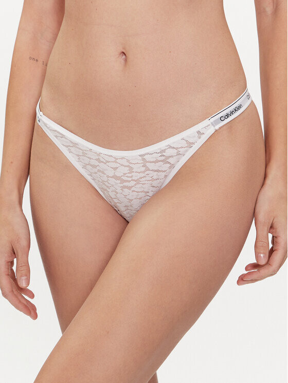 

Бразильские женские трусики Calvin Klein, белый