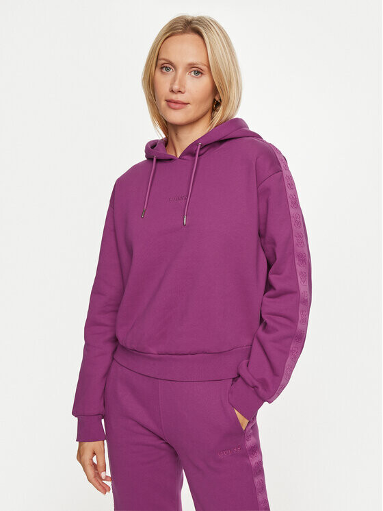 

Толстовка regular fit Guess, розовый