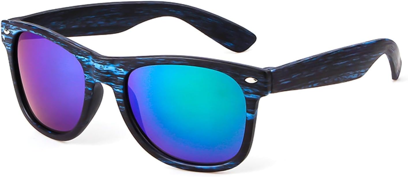 

Солнцезащитные очки с текстурой дерева и бамбуком, классические, с цветной пленкой, модные, с защитой от УФ-излучения UV400, винтажные, для вождения, рыбалки WNCKSQ, C7