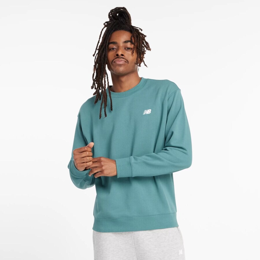 

Свитер new balance Sweatshirt, цвет jade