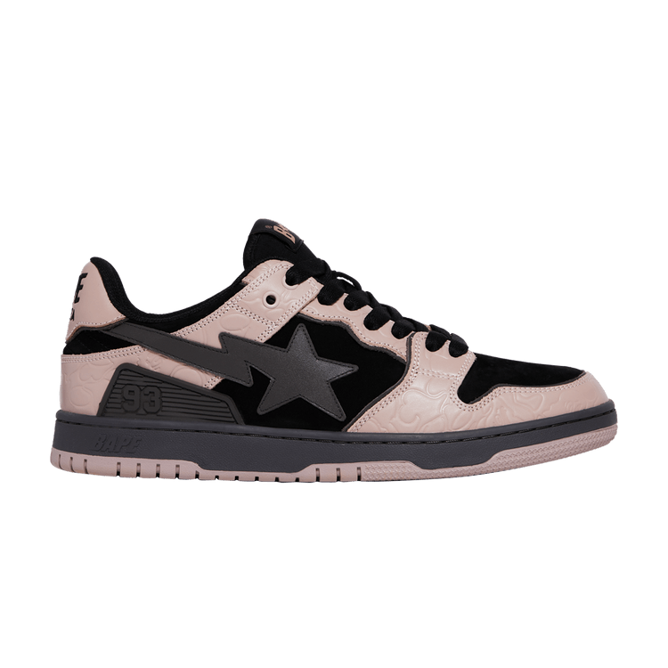 

Кеды BAPE Sk8 Sta 'Pink Black', розовый