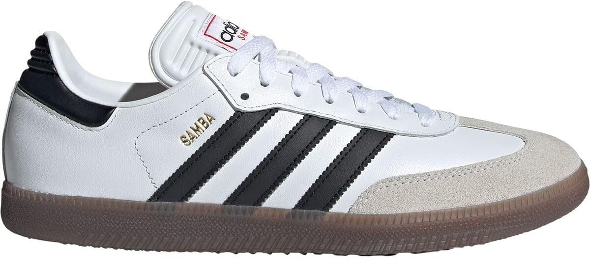 

Кроссовки для зала adidas Samba для взрослых, унисекс, белый/черный/красный/ярко-красный