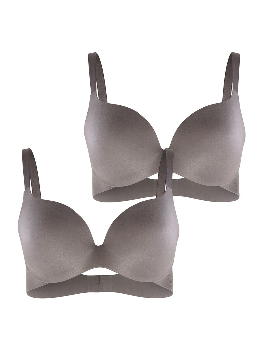 

Бюстгальтер майка Royal Lounge Intimates T-shirt Bra Royal Fit, серый