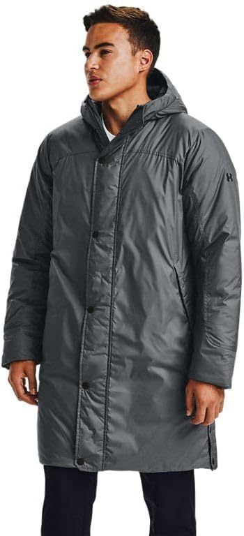 

Under Armour мужская утепленная куртка UA Storm Armour - водонепроницаемая, Pitch Gray-Black