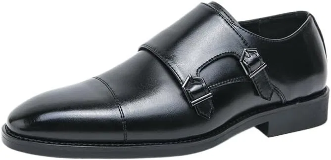 Лоферы кожаные мужские Formal Shoes, Black UOPYNE
