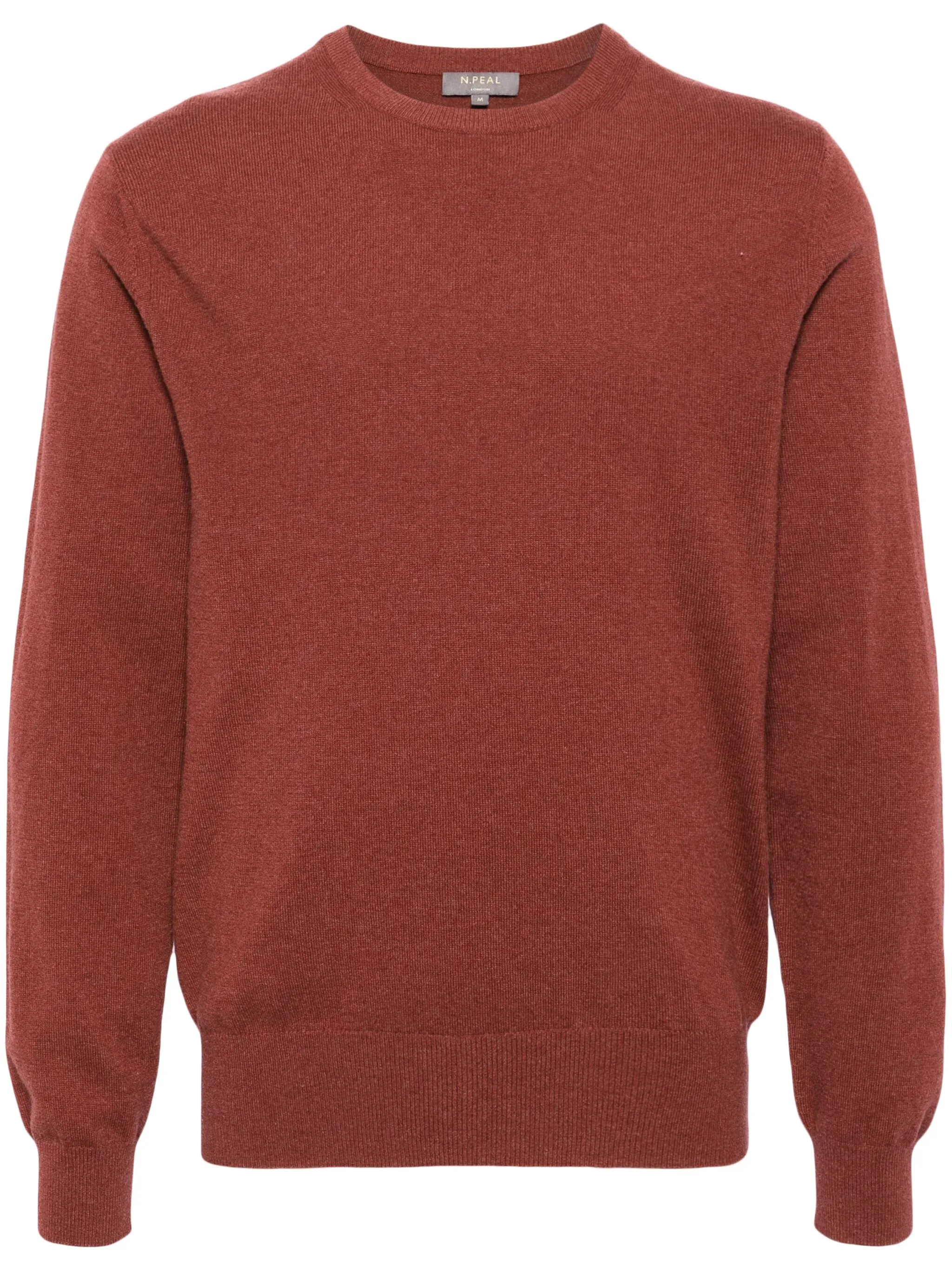 

Кашемировый джемпер The Oxford N.Peal, красный