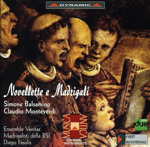 

CD диск Balsamino / Monteverdi / Fasolis / Ens Vanitas: Novellette E Madrigali