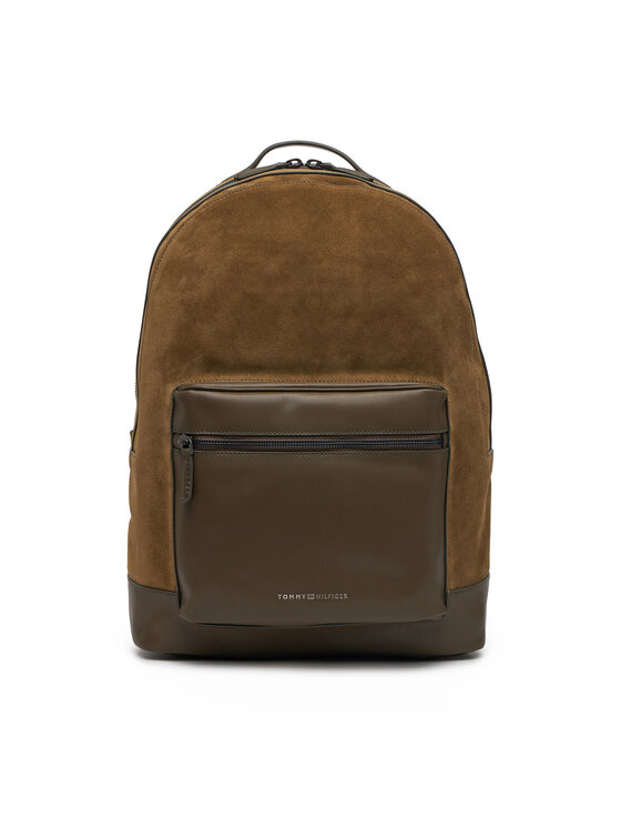 

Рюкзак Th Casual Suede Backpack AM0AM13229 Tommy Hilfiger, зеленый