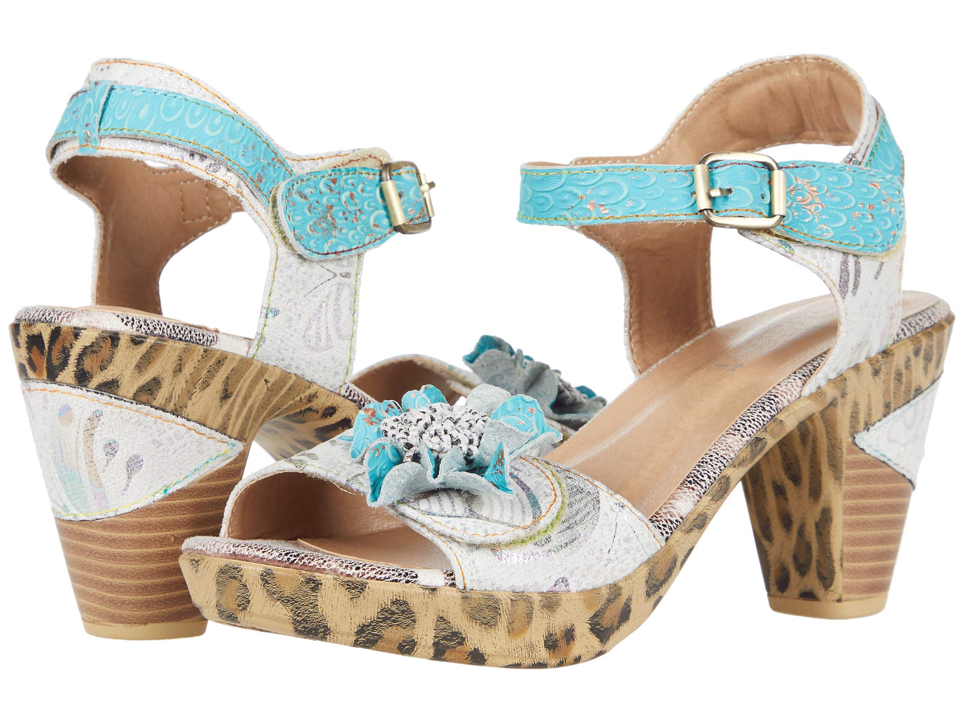 Туфли L'Artiste by Spring Step Wildcat, цвет Ice Multi Leather Combo