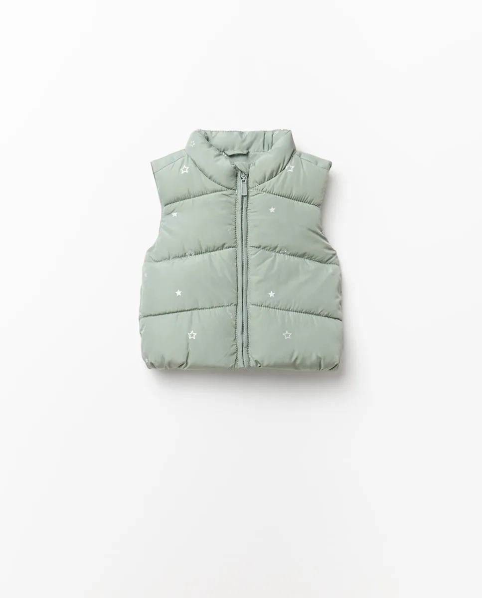 

Расписной жилет Sfera, светло-зеленый