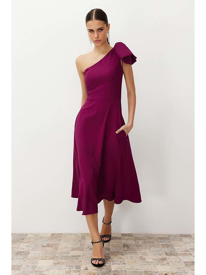 

Платье до колена trendyol Kleid, фиолетовый