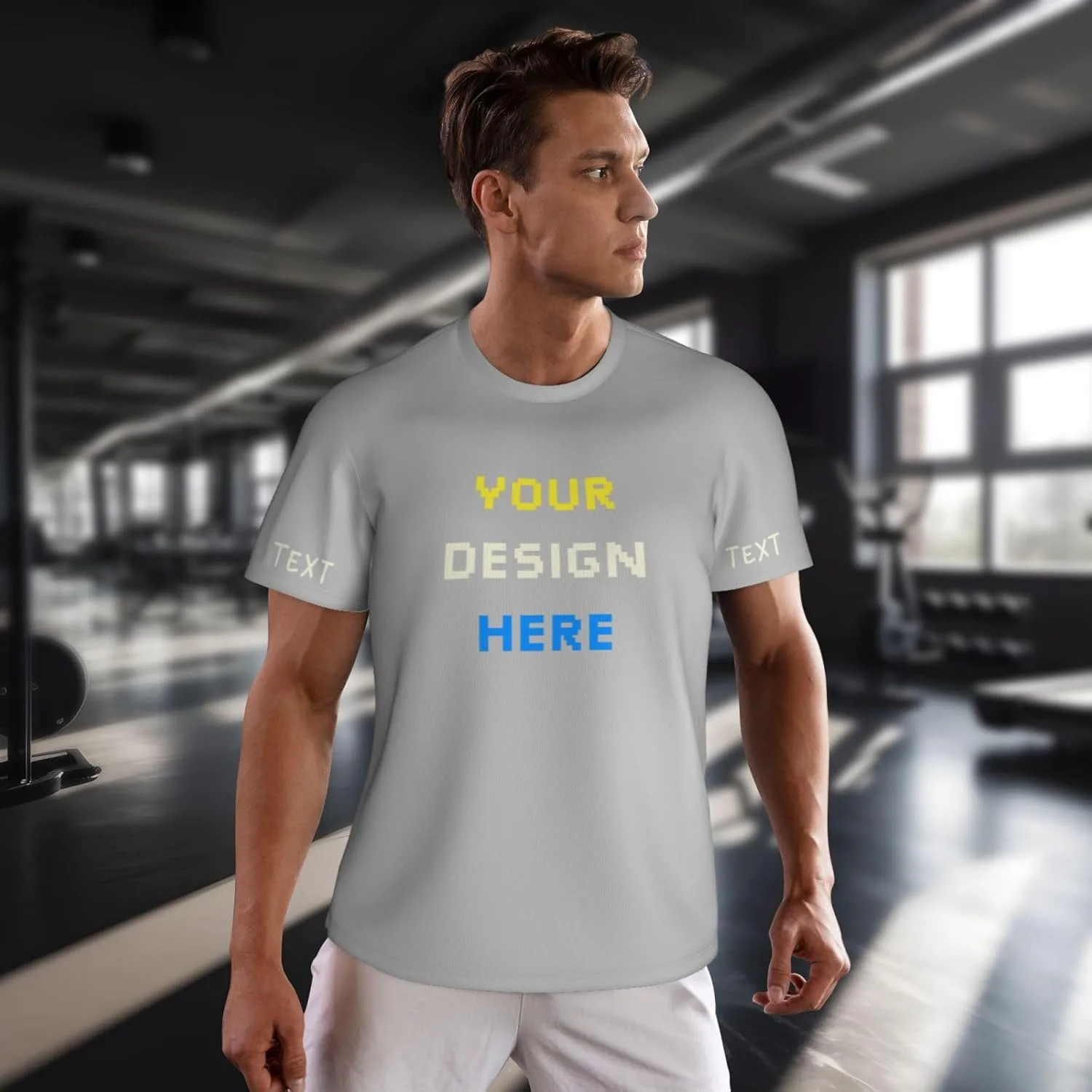 Футболка Custom с логотипом спереди и сзади — фото 3