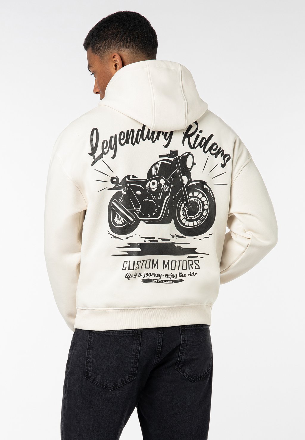 

Толстовка MIT MOTORRAD - Hoodie Sublevel, бежевый