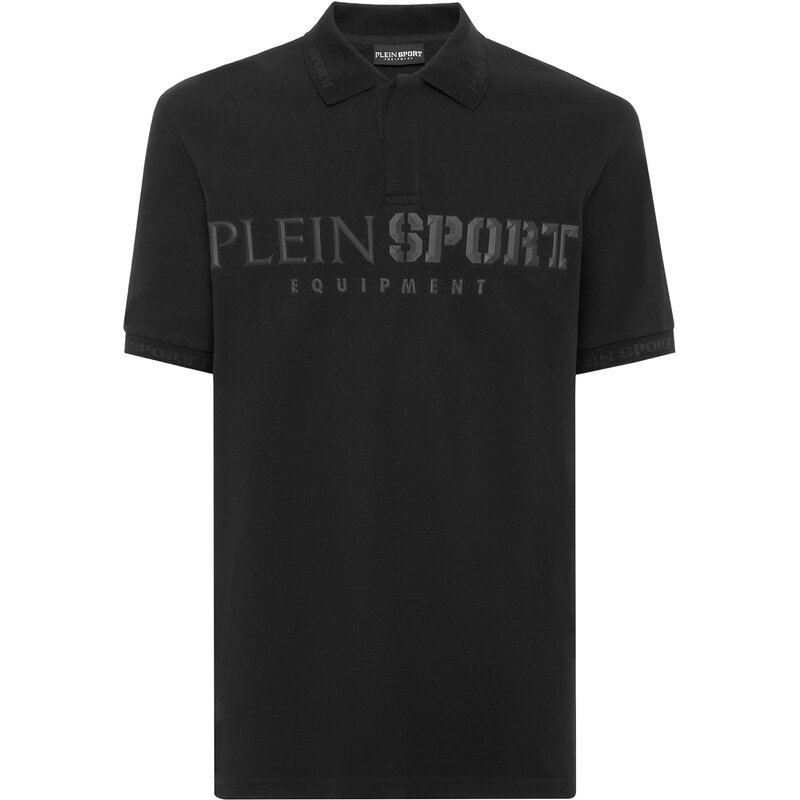 

Заявление Поло Plein Sport, черный