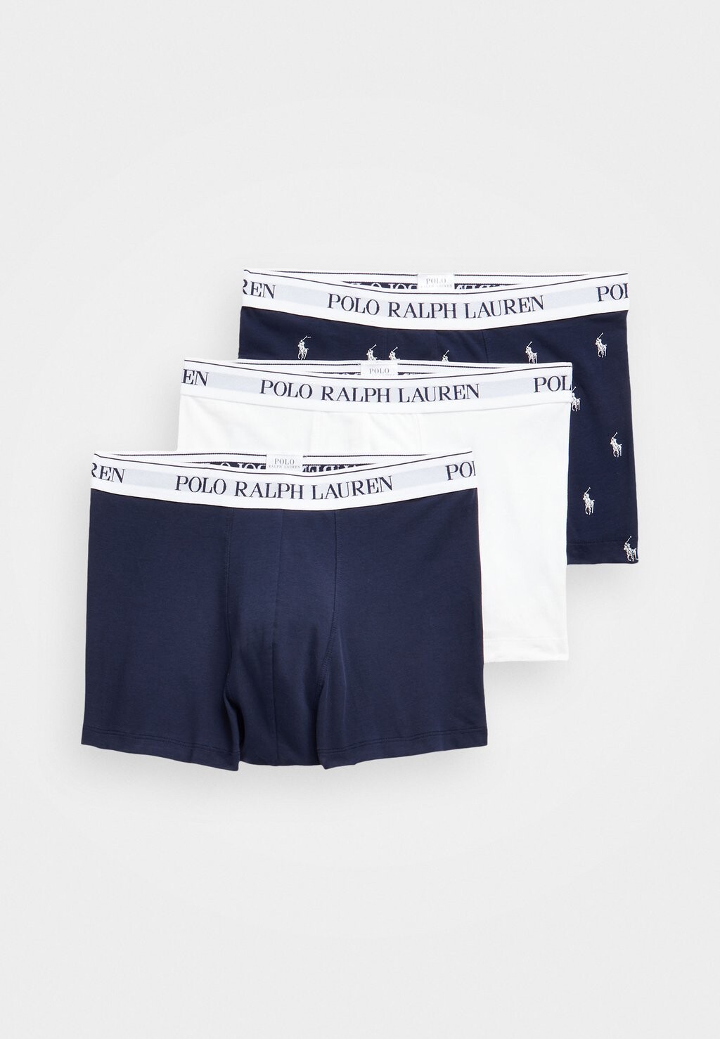 Брюки НАБОР CLASSICK TRUNK 3 PACK Polo Ralph Lauren, темно-синий/белый — фото 3