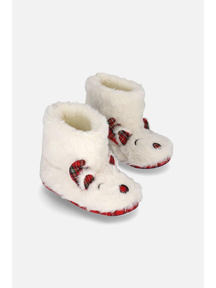 

Coccodrillo Белые тапочки с оленями