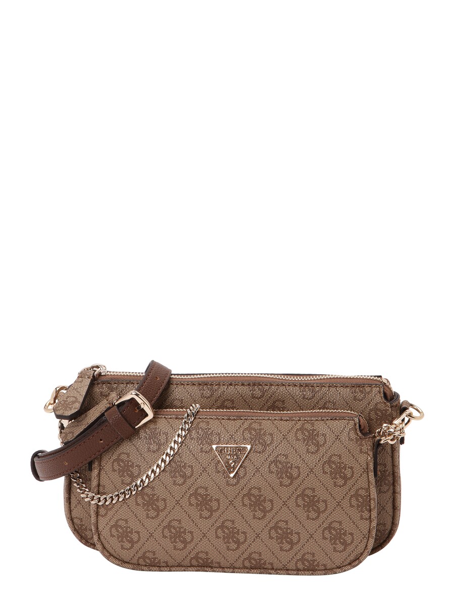 

Сумка кросс-боди GUESS NOELLE II DBL POUCH CROSSBODY, Brown/Cappuccino