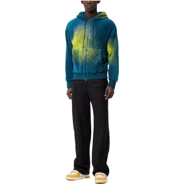 Новые квартальные продукты LV Sweatshirt Men Blue Louis Vuitton, синий — фото 2