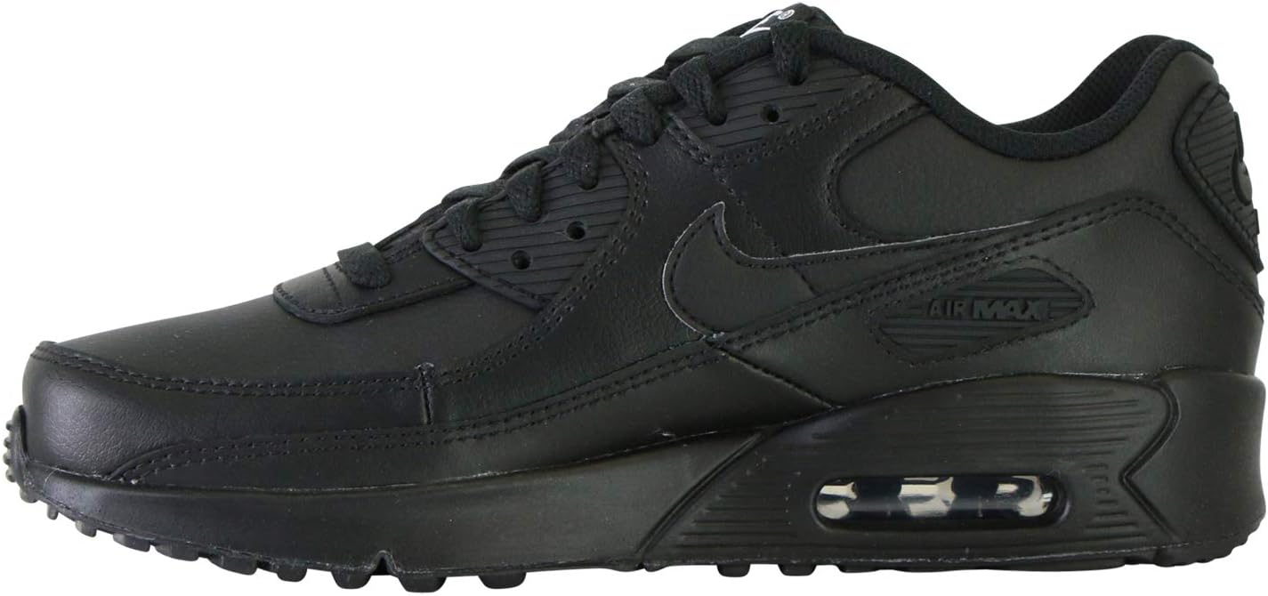 Кроссовки Nike Kid's Air Max 90 LTR, белый/черный — фото 3
