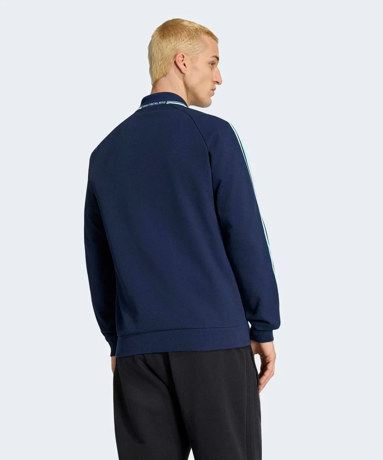 Куртка сборной Германии Adidas Anthem Jacket синяя — фото 2