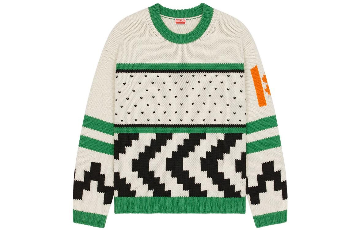 

Свитер X Nigo Holiday Season унисекс зеленый Kenzo, зеленый