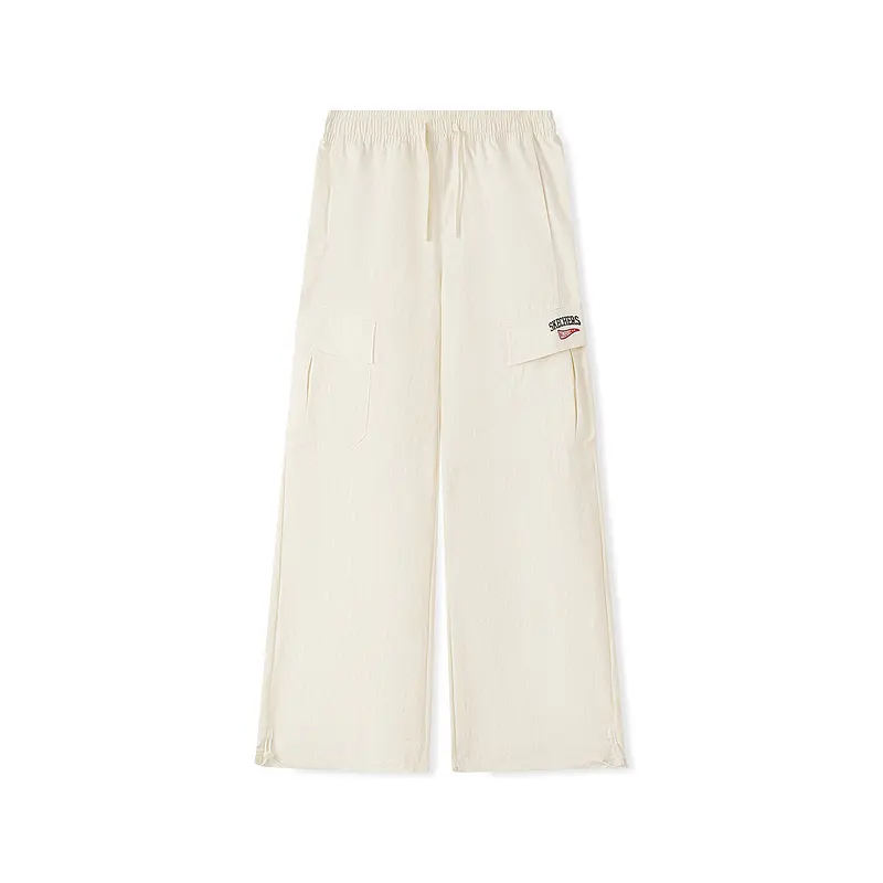 

Трикотажные длинные брюки Трикотажные спортивные штаны Женские чистый Skechers, белый