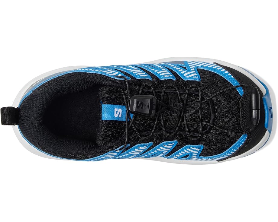 Кроссовки Salomon Kids Xa Pro V8, цвет Black/White/French Blue — фото 2