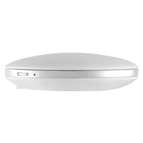 Зеркало карманное с регулируемой светодиодной подсветкой (USB), белый Maquillage, AILORIA, серебро — фото 3
