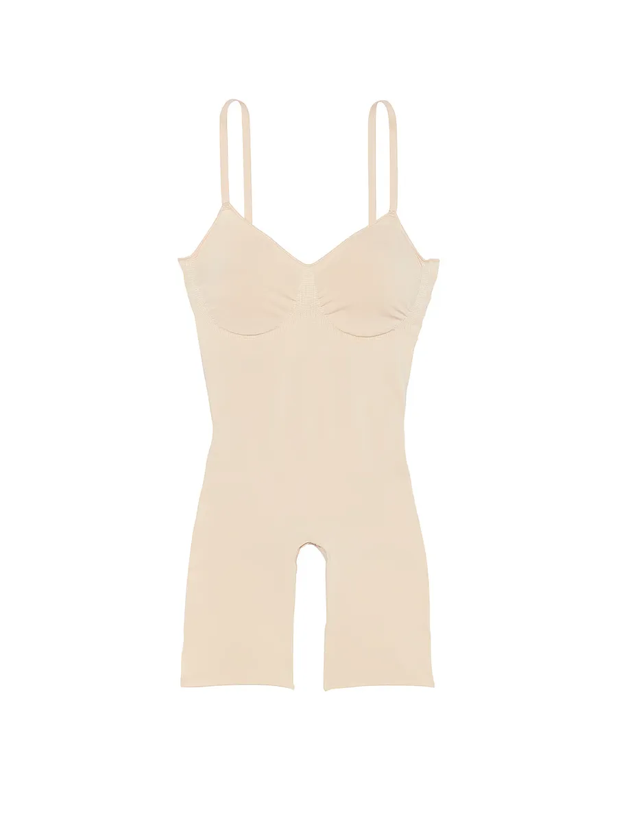 Боди до середины бедра Seamless Shaping Victoria'S Secret, цвет Marzipan — фото 4