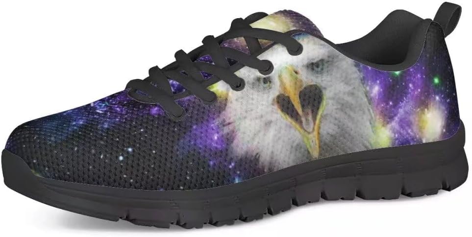 

Мужские кроссовки PinUp Angel с принтом «Крутая галактика», для прогулок и бега, повседневные, на шнуровке, из сетчатого материала, Eagle Galaxy B
