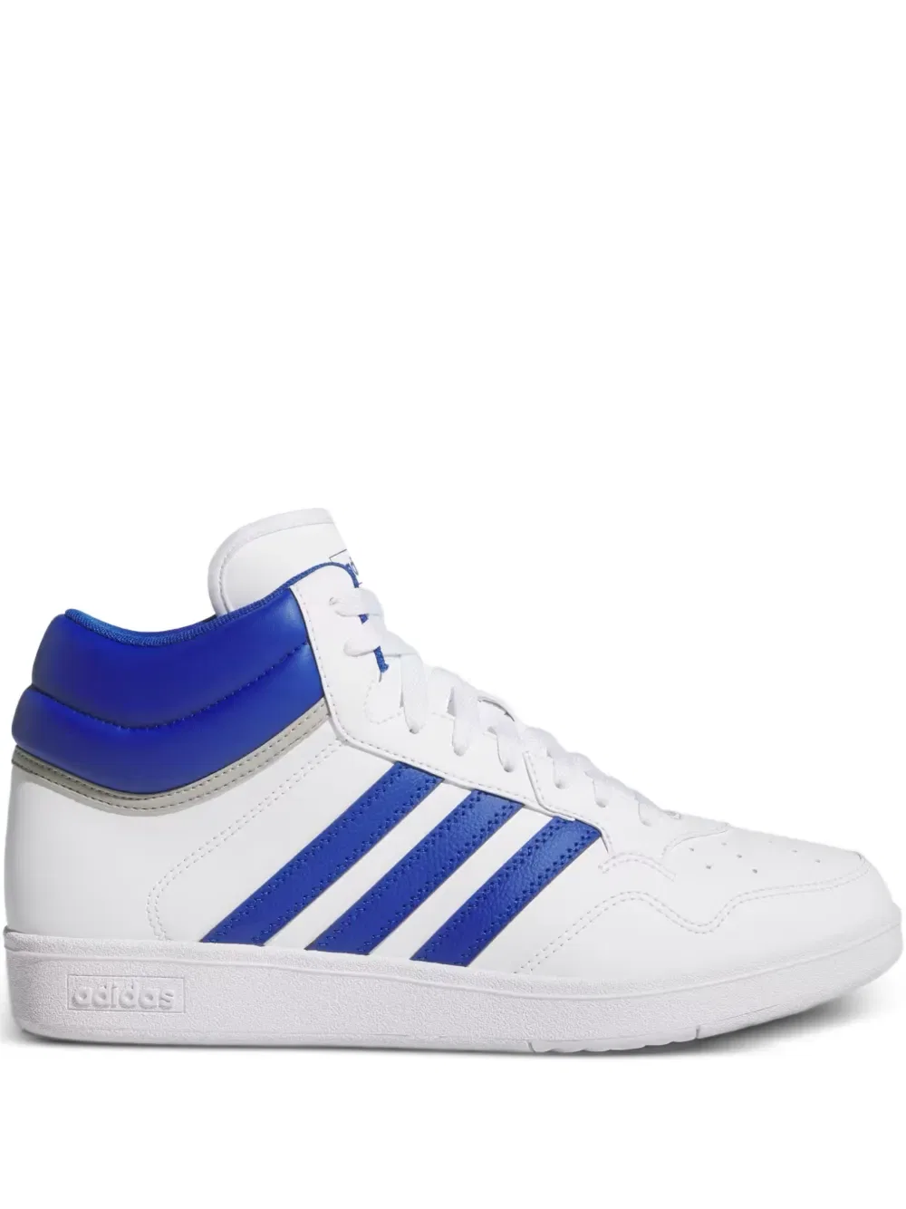Кроссовки средней высоты в полоску Adidas, белый