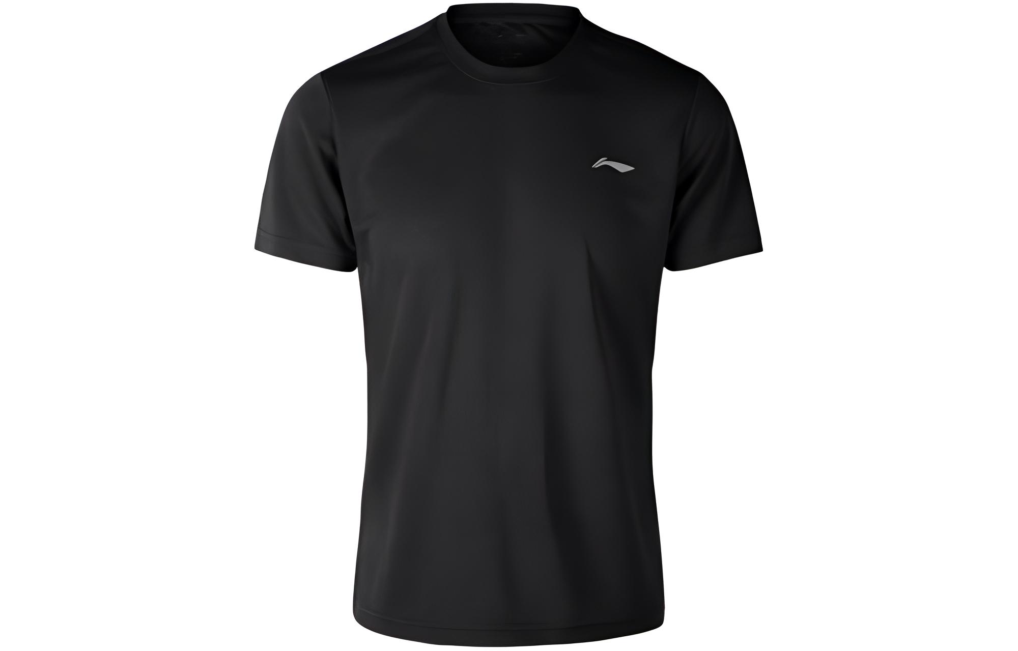 

Футболка LiNing Running Collection, мужская, черная