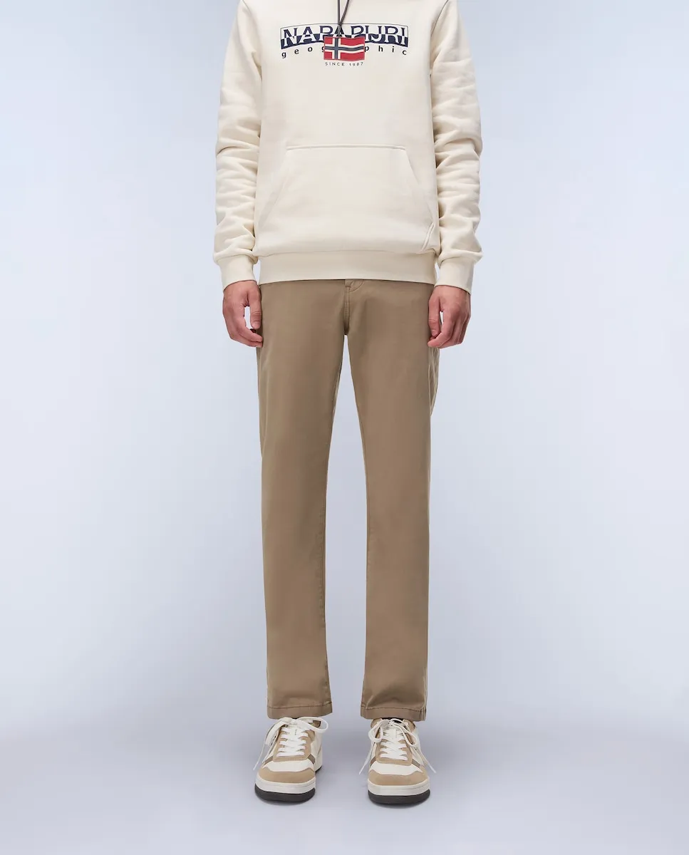 

Мужские чиносы классического кроя темно-синего цвета Napapijri