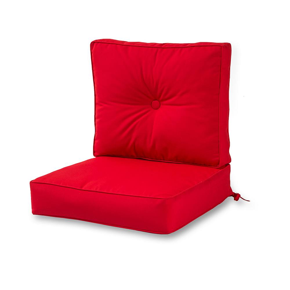 

Greendale Home Fashion Outdoor Deep Seat Sunbrella Набор тканевых подушек Greendale Home Fashions, цвет Jockey Red