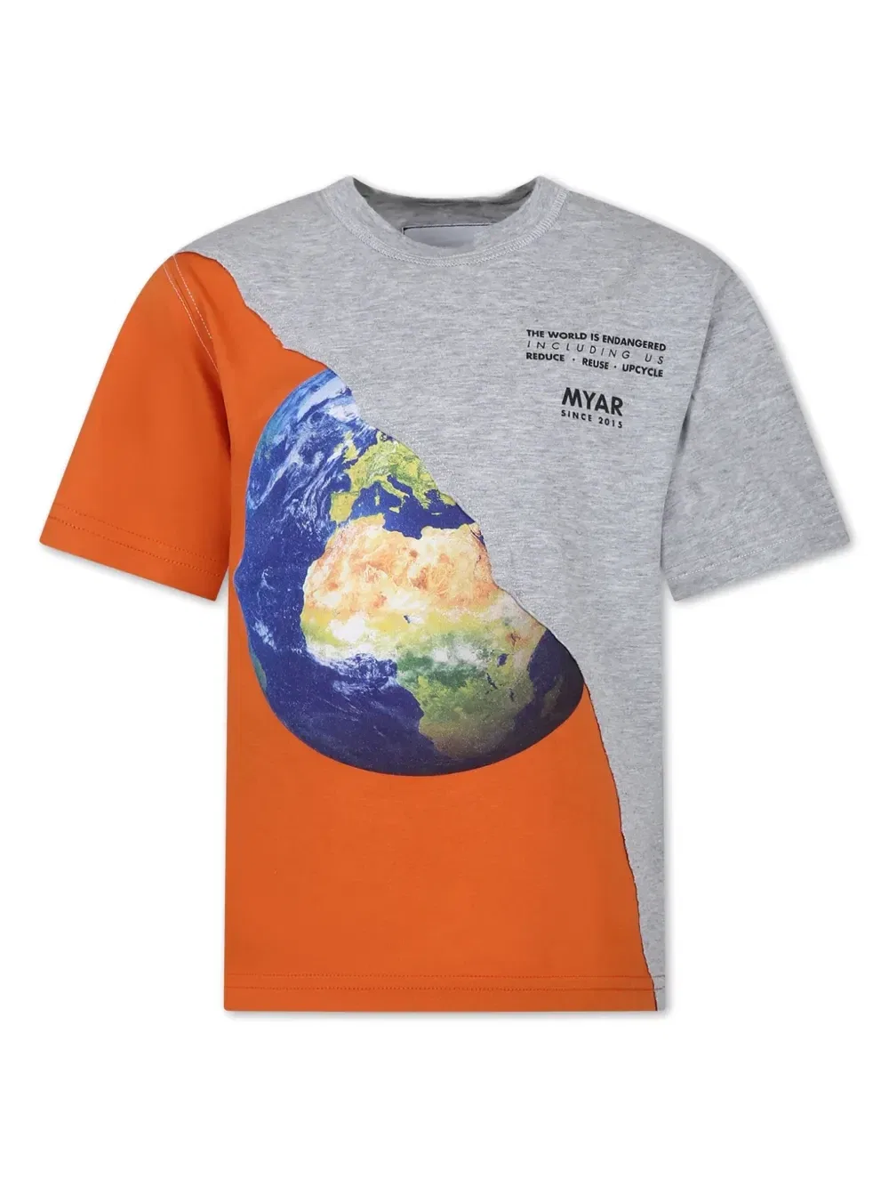 Футболка World Endangered Myar Kids, серый