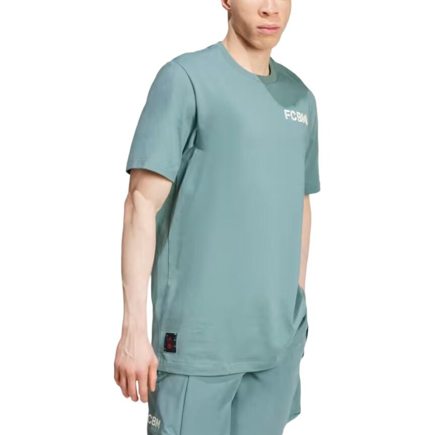Футболка FC Bayern мужская Misty Jade Green Adidas, зеленый — фото 4