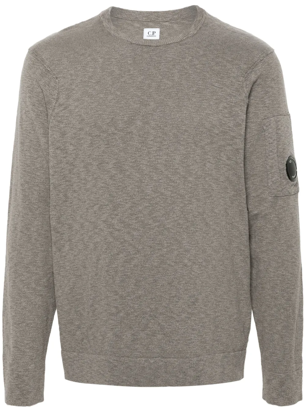 

Джемпер с декором Lens C.P. Company, зеленый