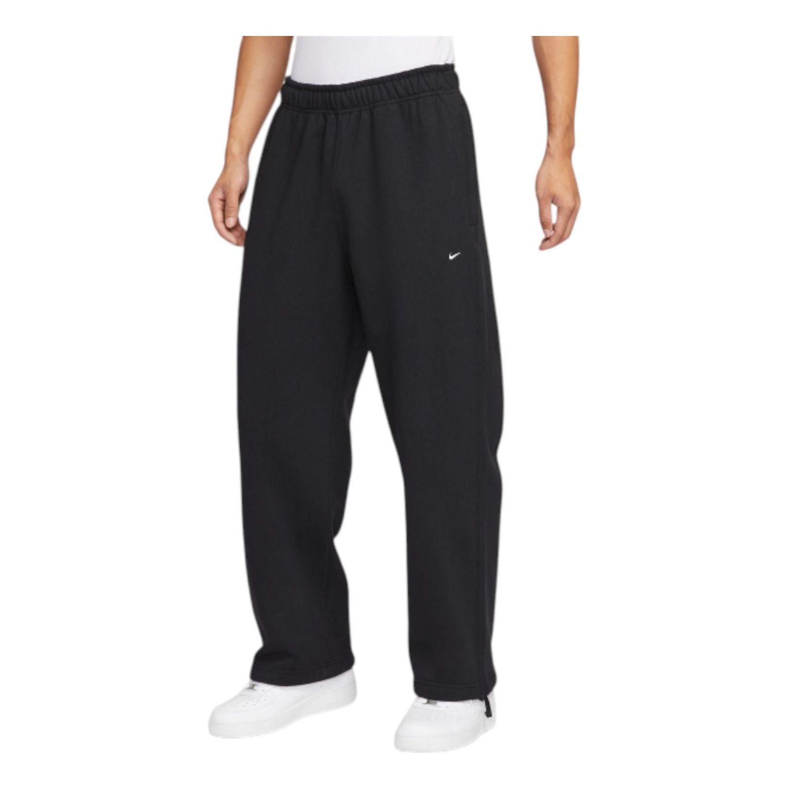

Кроссовки Nike Solo Swoosh Fleece Straight-Leg Trousers 'Black'