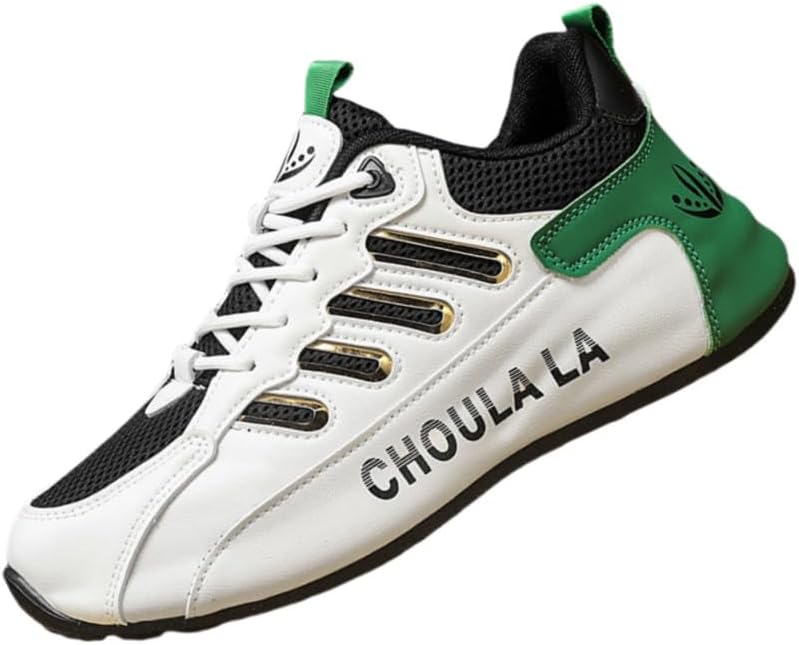 

Мужские модные многофункциональные спортивные кроссовки - дышащие и удобные, противоскользящие и долговечные, подходят для повседневной и уличной носки, для бега Fmshi, белый