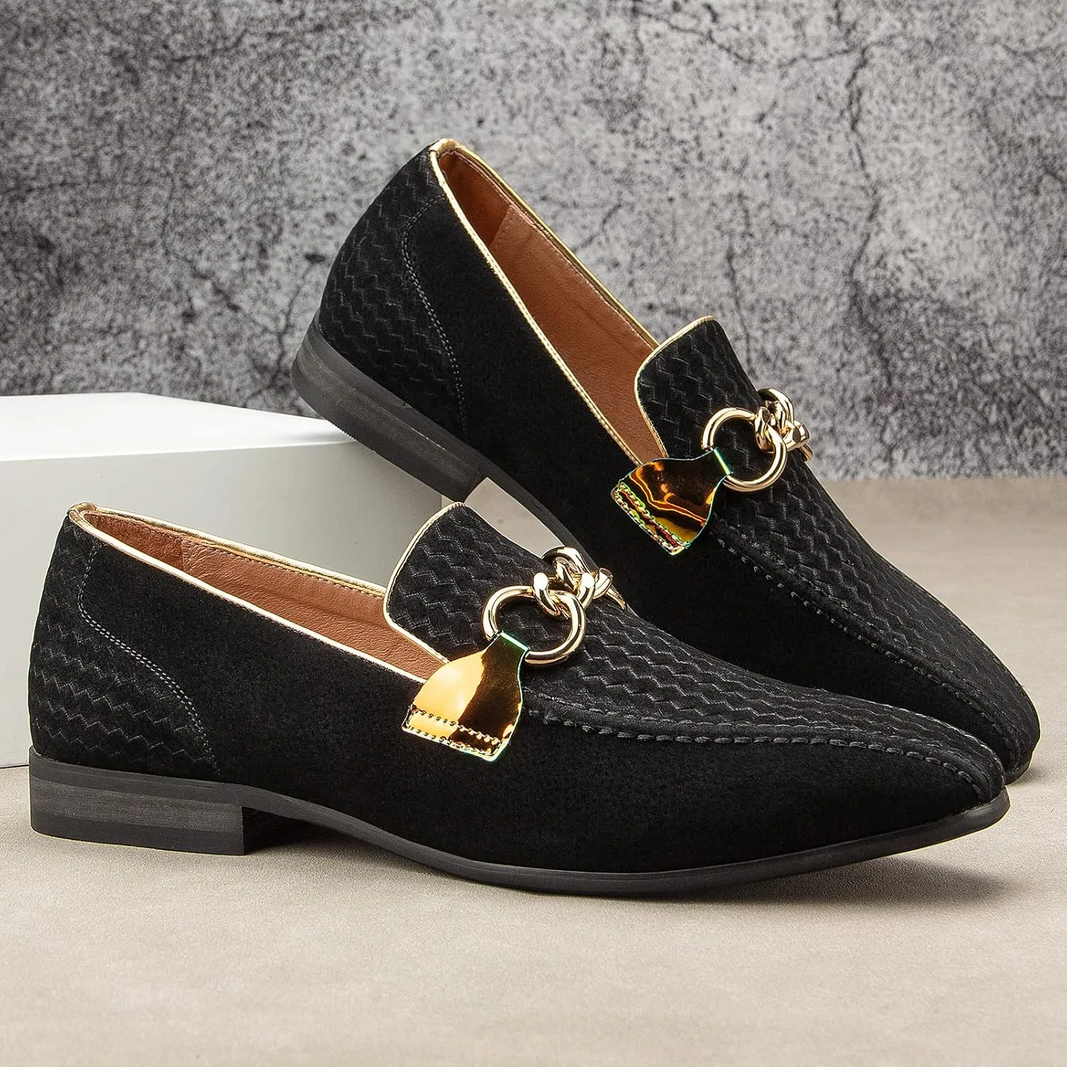 Мокасины мужские Meijiana Loafers, черный — фото 2