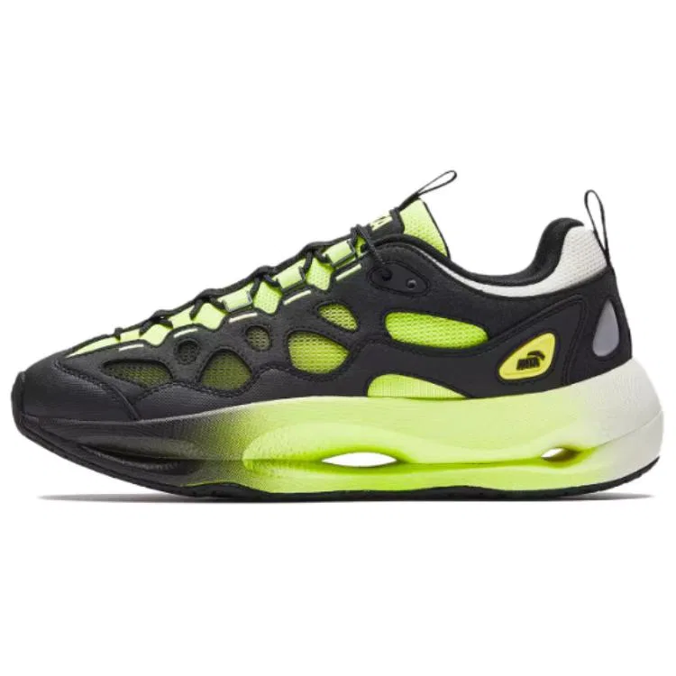 Кроссовки повседневные Shark Shoes ANTA Black/Neon Green/Beige Yellow