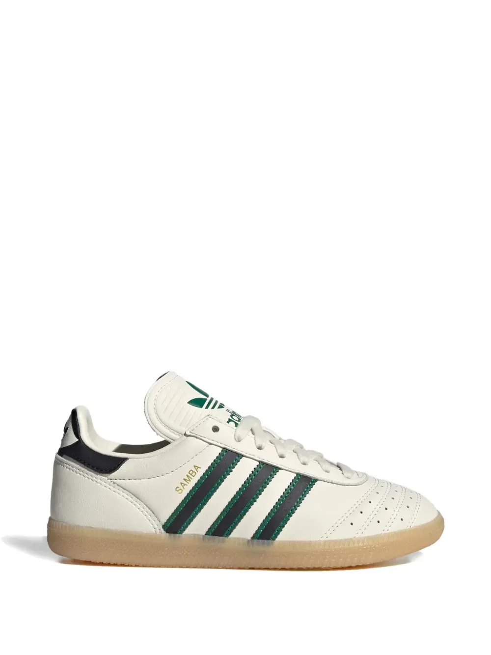 Кеды Samba JP в полоску Adidas Kids, белый — фото 2