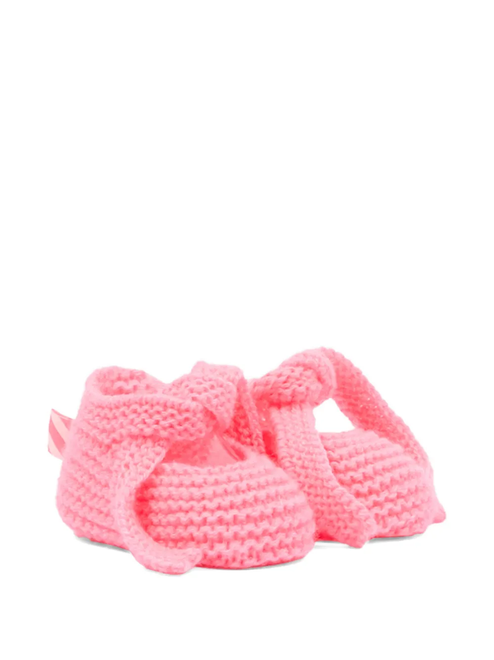 Вязаные пинетки Billieblush, розовый
