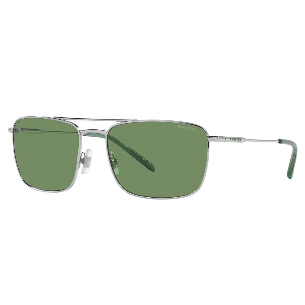 

Солнцезащитные очки из серого металла Arnette