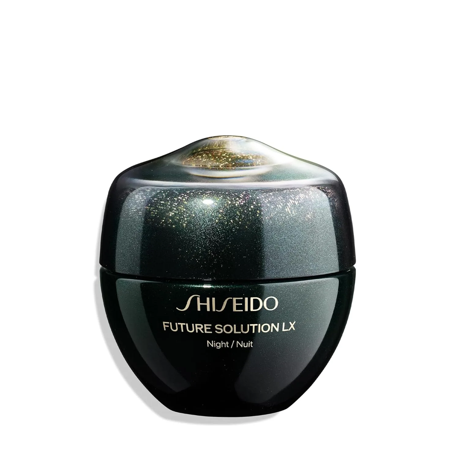 Shiseido Future Solution LX Total Regenerating Cream - 50 мл - Ночной увлажняющий крем против старения - Заметно подтягивает, разглаживает и придает объем - Некомедогенный, Green